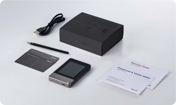 Bytechainis Neo-X what's in the box